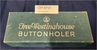 FREE-WESTINGHOUSE SEWING MACHINE BUTTON HOLER