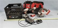 Used Porter-Cable Cordless Tool Set
