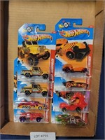 8 NOS 2012 THRILL RACERS HOT WHEELS