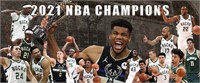 2021 Milwaukee Bucks NBA Champion Canvas