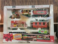 MUSICAL CHRISTMAS EXPRESS TOY TRAIN W/BOX