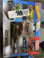 Hot Wheels 9 Car Collection