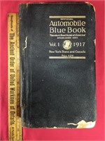 1917 AAA Automobile Blue Book