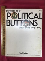 Political Buttons, US 1896 - 1972
