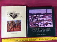 Two Tom Thomson vols. ONE SIGNED.