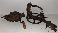 Antique Cast Iron Shredder & Apple Peeler From