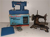 2 Vtg Sewing Machines including Sew-Ette Sewing