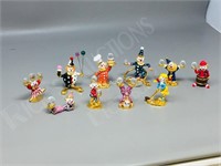 miniature pewter clowns painted-spoon keeps