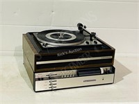 Electrohome stereo w. Dual turntable