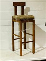 small wood stool - 28" to seat
