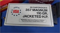 Misc  Ammo & 2 Clips .357&more