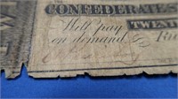 $20 Confederate Bill