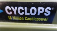 Cyclops Battery Spotlight-18 Million Candlepower