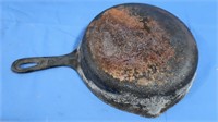 2 Cast Iron Pans(#10 Wagner Ware, 1 unknown)