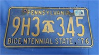 2 Collector PA License Plates