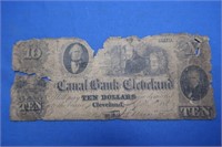 $20 Early 1800's Bank of Augusta Note,$10 1849 C