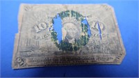 2-10¢ Fractional Currency