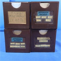 Coin Collectors-Approx. 190 Nickels-Asst'd Years