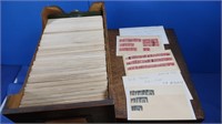 Large Assortment of Stamps for Collectors w/Wooden