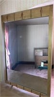 Mid century modern king bedroom suite w/ bookcase