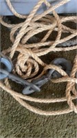 Craft rope and rope hook