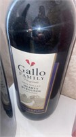 2 bottles sealed Gallo family hearty burgundy