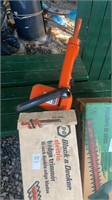 Black and decker electric hedge trimmer 16 inch