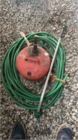 Gas can and hose