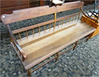 Softwood Plank Seat Settee