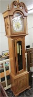 Reproduction Walnut Grandfathers Clock