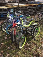 (10) IMPOUNDED BICYCLES - SEE INFO BELOW