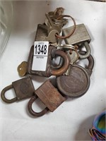 Vintage padlocks