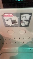 2 Sterilite plastic storage