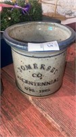 Somerset County Bicentennial 1795-1995 crock