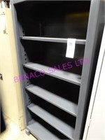 1X, STRONG HOLD 36"x20"x72", 5-SHELF OPEN CABINET