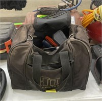 BLACK BAG W/ MISC TOOLS