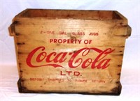 Vintage Coke crate.