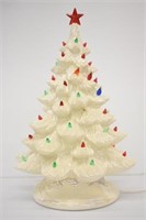 PORCELAIN CHRISTMAS TREE - OPALESCENT FINISH