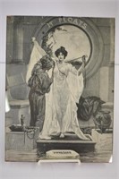 EARLY SWAN SOAP ADVERTISING ENGRAVING - 12" X 9"