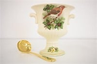 ROYAL WORCESTER SERVING PIECE WITH LADLE 6" TALL