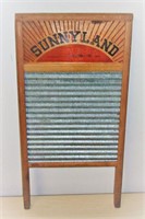 Sunny Land Number 2090 Galvanized Washboard