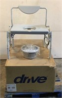 (3) Drive Bariatric Drop Arm Commode