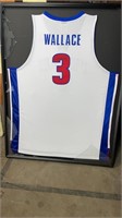 Detroit Pistons Ben Wallace Signed Jersey
