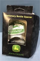 John Deere stationary bottle opener