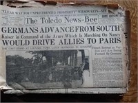 Several editions of the Toledo News Bee antique