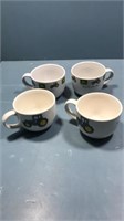 4 John Deere soup cups 2 different patterns