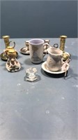 Precious Moments lot,candle holders