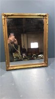22x18 gold framed mirror