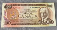 Lawson-Bouey AJX 100 dollar note, Billet de 100 $