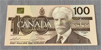 1988 Canada 100 dollar note, Billet de 100 $